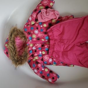 Okie Dokie 2 Piece Snowsuit For Girls